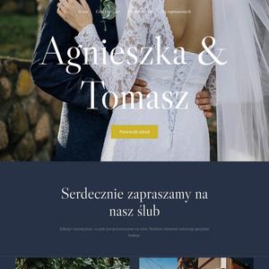 Szablon dla a Wedding website
